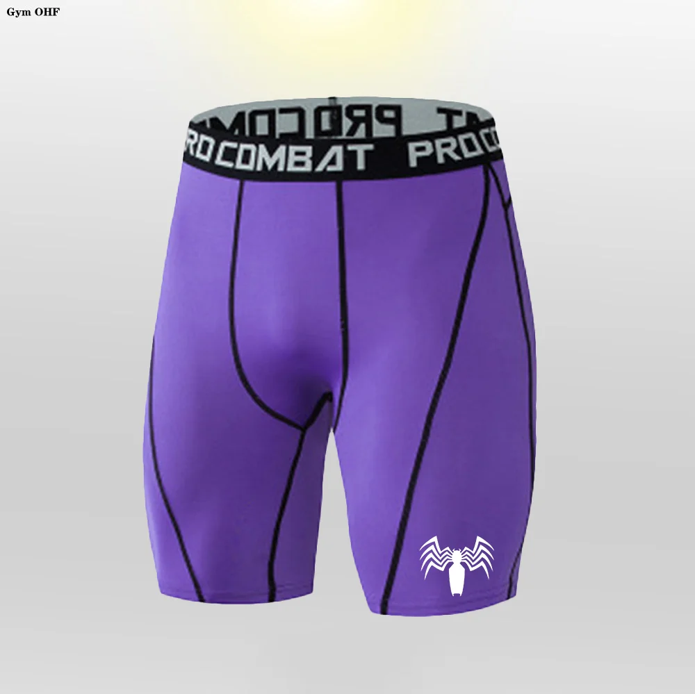 Спортивные трико для бега фитнеса велосипедные Компрессионные шорты Мужская