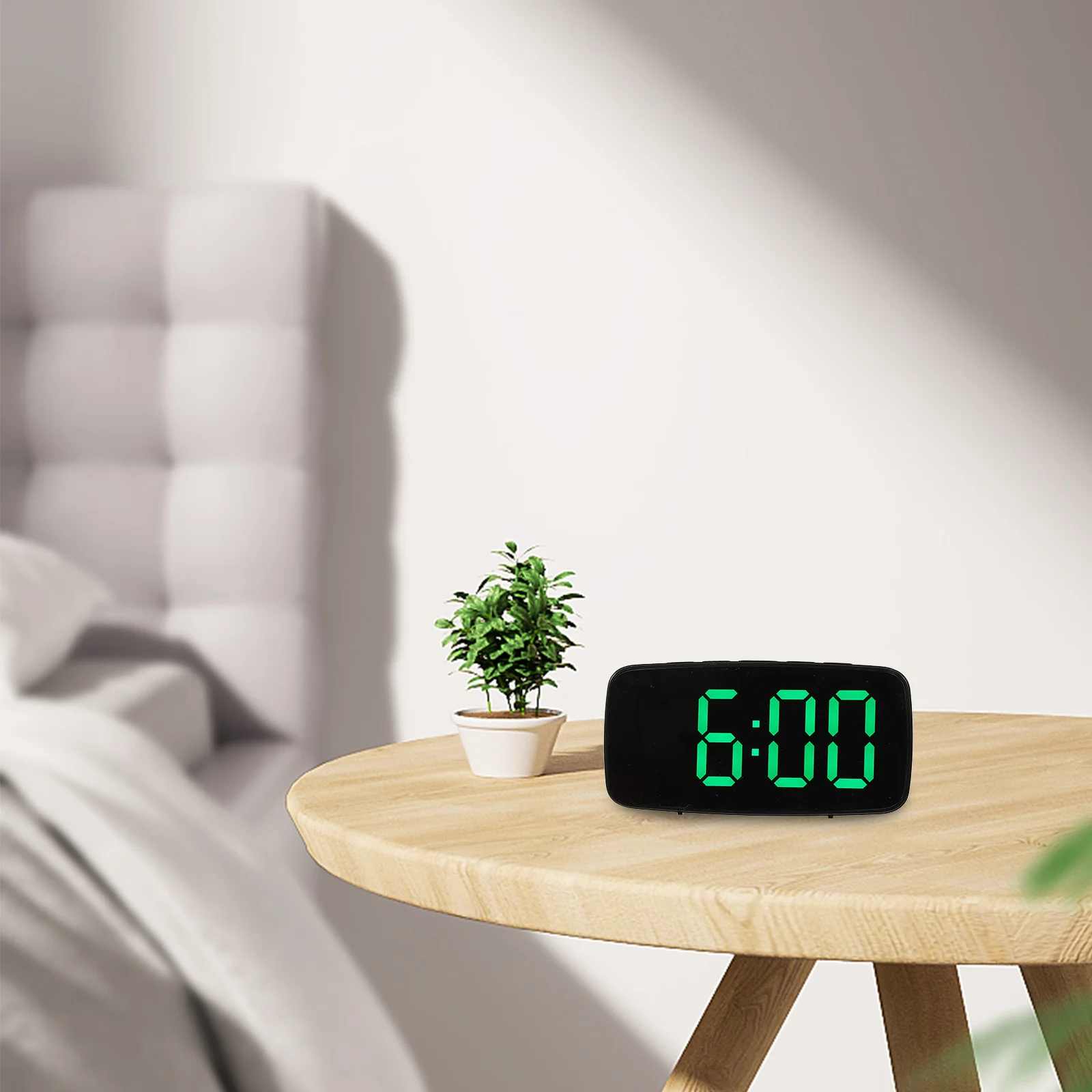 

LED Electronic Alarm Clock Large Number Digital Alarms Cool Electric Clocks Bedrooms Big Numbers Components Travel Small Desk