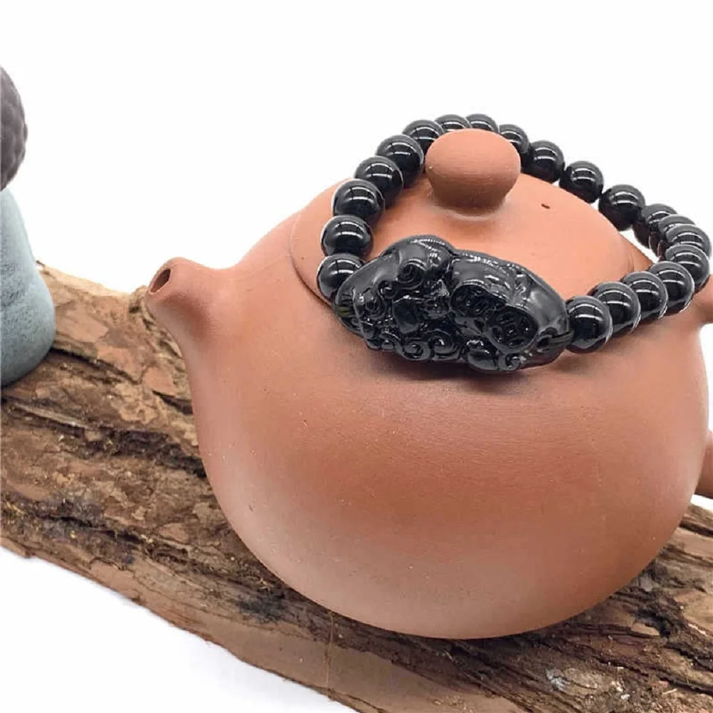 Модные ювелирные изделия модные женские Pixiu фэн-шуй мужские браслеты на удачу