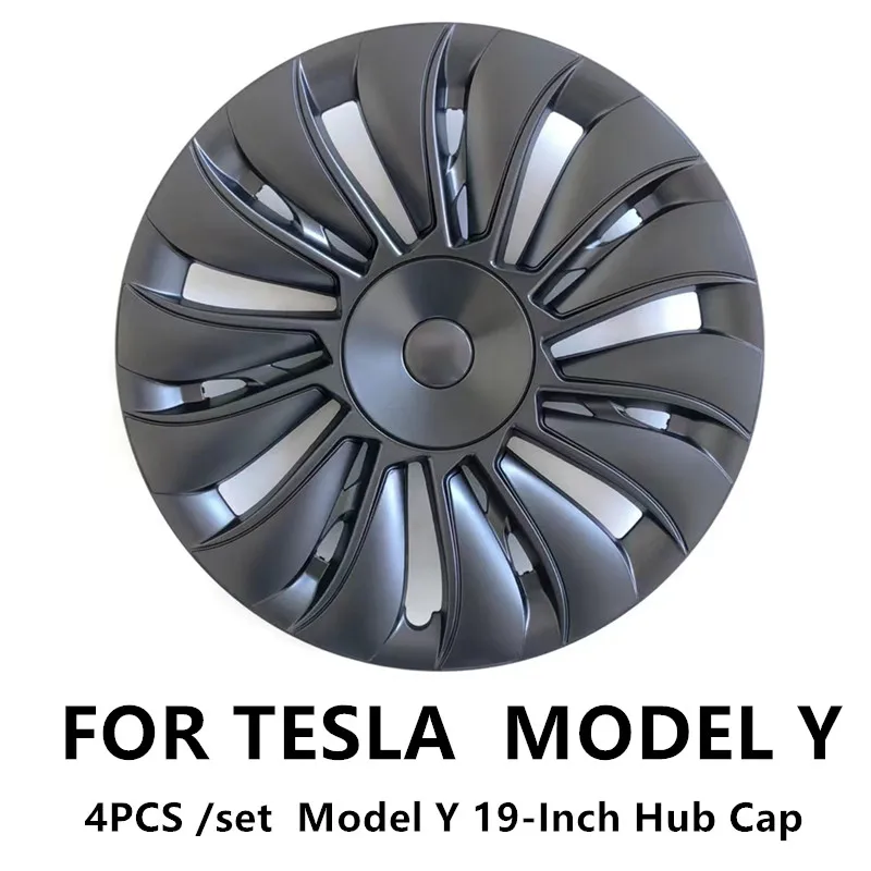 

For Tesla Model Y 19-Inch Hub Cap Original Car Replacement Wheel Cap Automobile Hubcap Full Cover Accessories