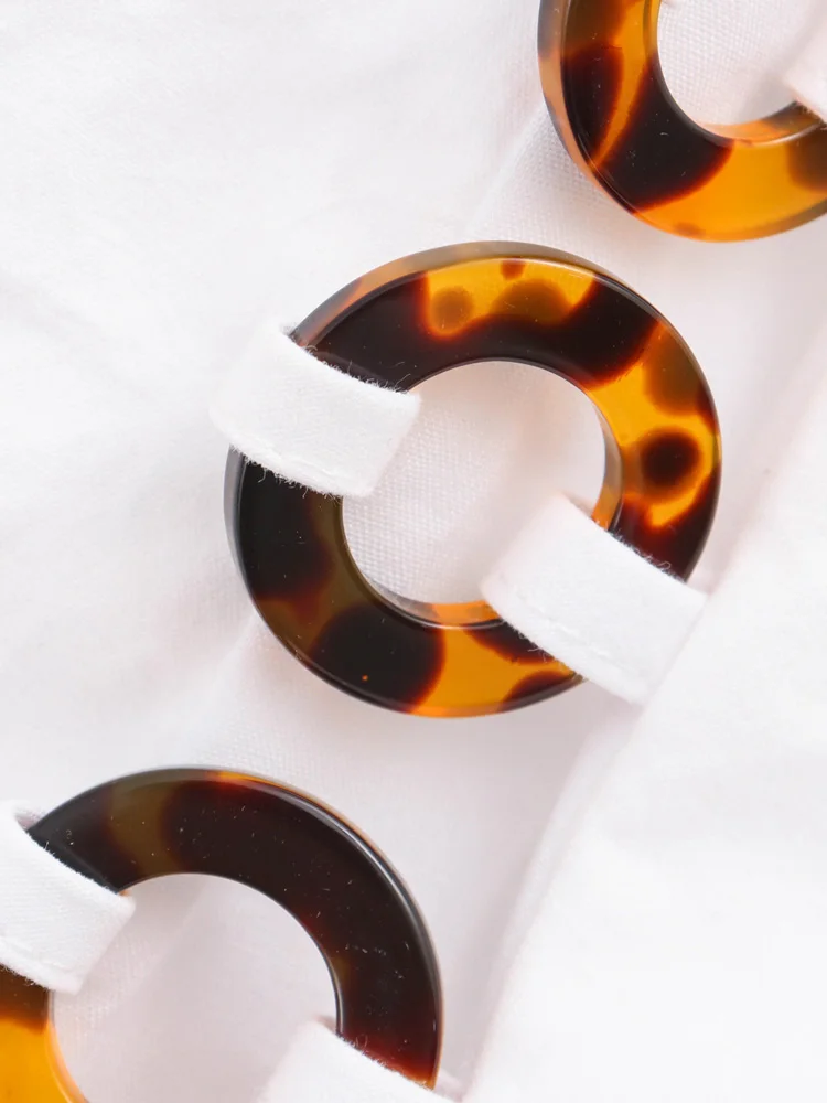 Женский комплект из двух предметов KAOPU ZA жилет с эффектом черепаховой расцветки