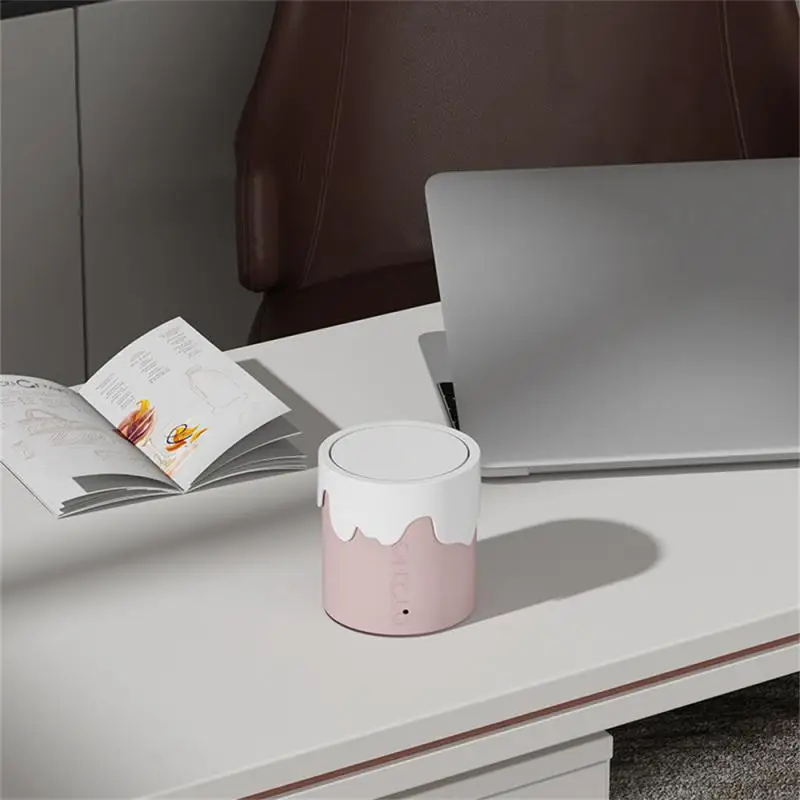 

Storage Bucket Small Mini With Lid Detachable Environmental Protection Durable Storage And Storage Cute Flip Type Trash Can