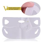 Многоразовая силиконовая маска для подтяжки лица, мягкая гелевая лента против морщин, бандаж для отбеливания кожи, пояс для похудения, V-образный патч для уменьшения двойного подбородка