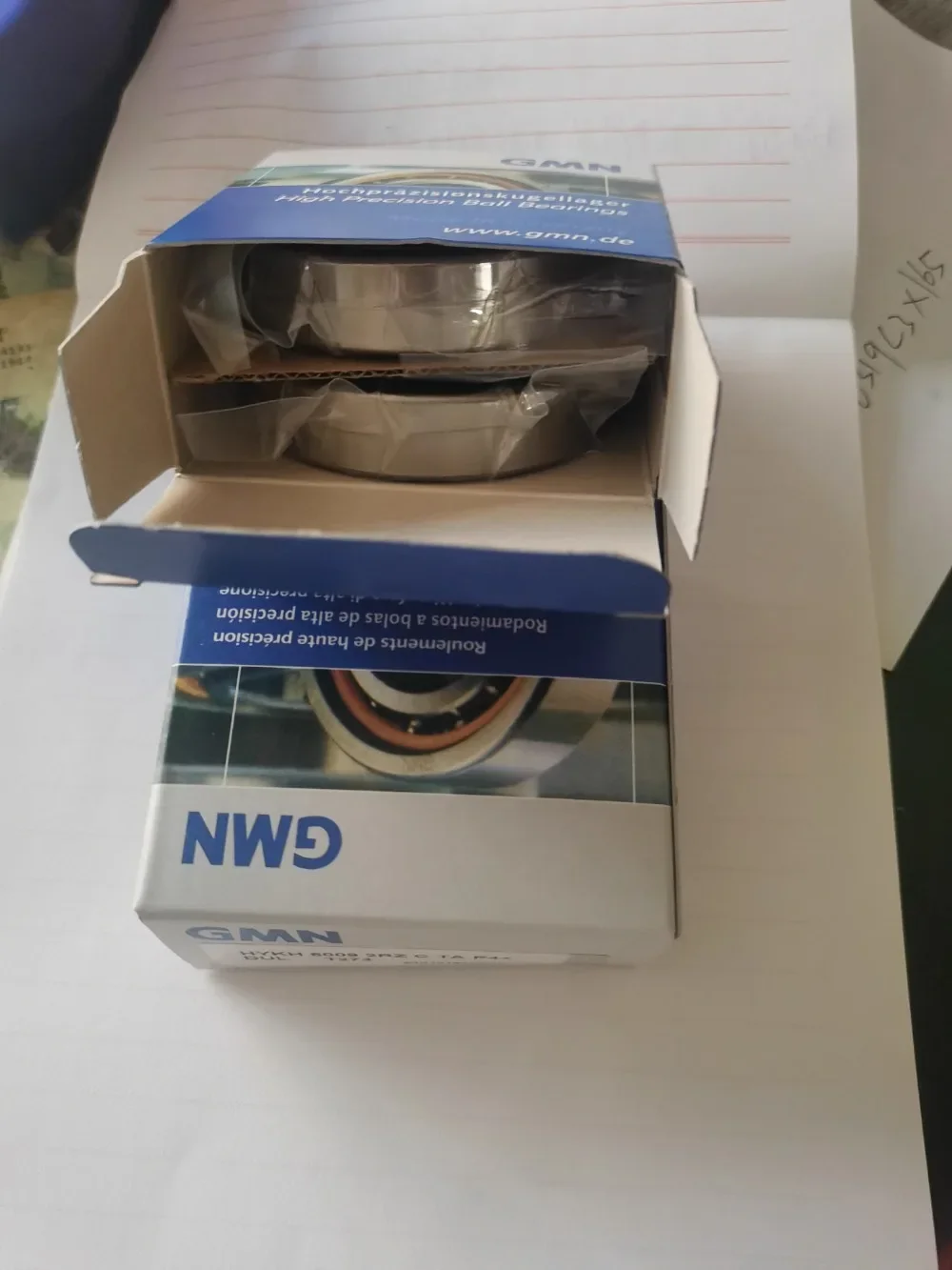 Керамический шариковый радиально-упорный подшипник HYKH6008 6009 6010 S6204 6205CTAP