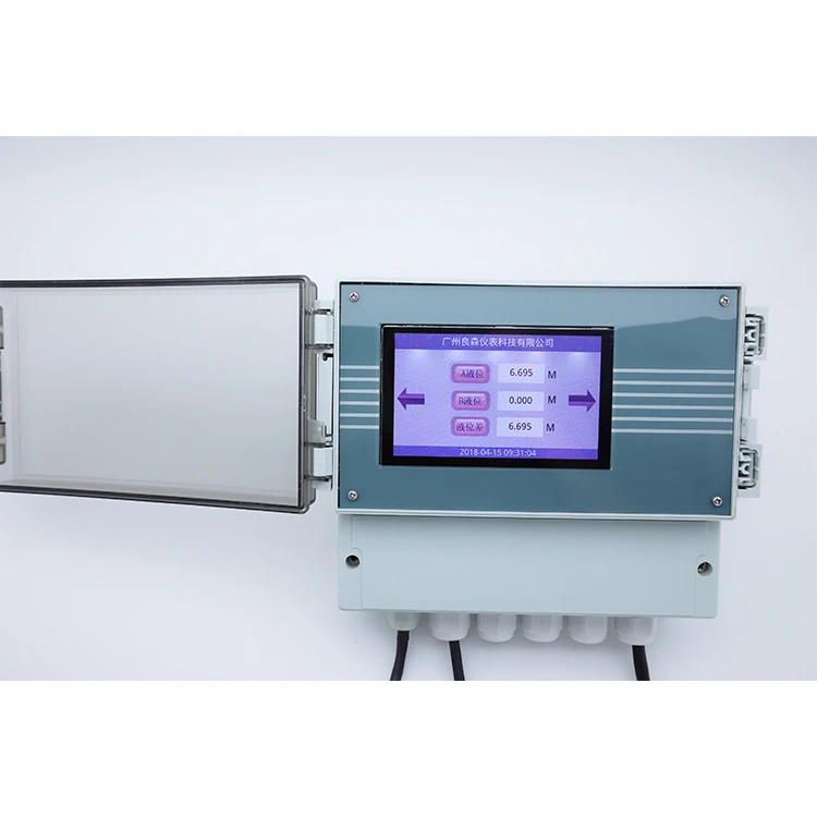 

Wall-mounted Split Ultrasonic Level Gauge To Test Liquid Level Difference