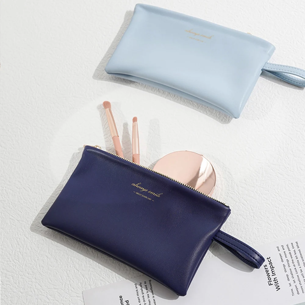 

Pu Leather Women's Cosmetic Small Bag Portable Mobile Phone Case Mini Ladies Sundries Lipstick Coin Purse Storage Bag Wholesale