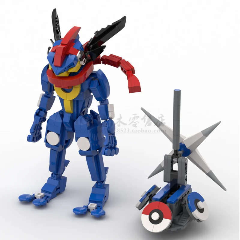 

22cm Anime Figure Model Building Blocks Kids Toys Action Figure Blocks Educational Toys For Children Particle Building Blocks