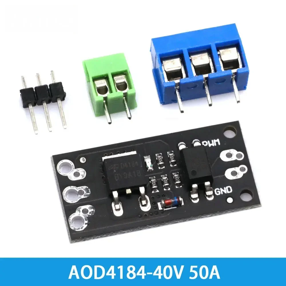 Фото Изолированный модуль драйвера MOSFET (FR120N/LR7843/AOD4184) — логический уровень 3 В/5 В, сменная плата реле для управления Arduino и MCU №4