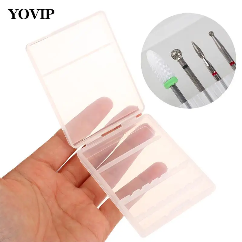 

Контейнер для хранения фрез для маникюра с 6/10 отверстиями