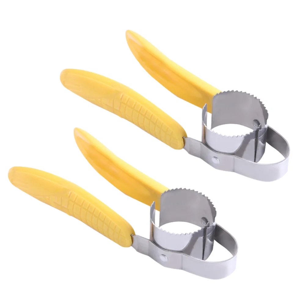 

Corn Peeler Cobslicer Shucker Stripper Tools Tool Manual Remover Separator Scraper Pitter Prep Off Thresher Kitchen Holders