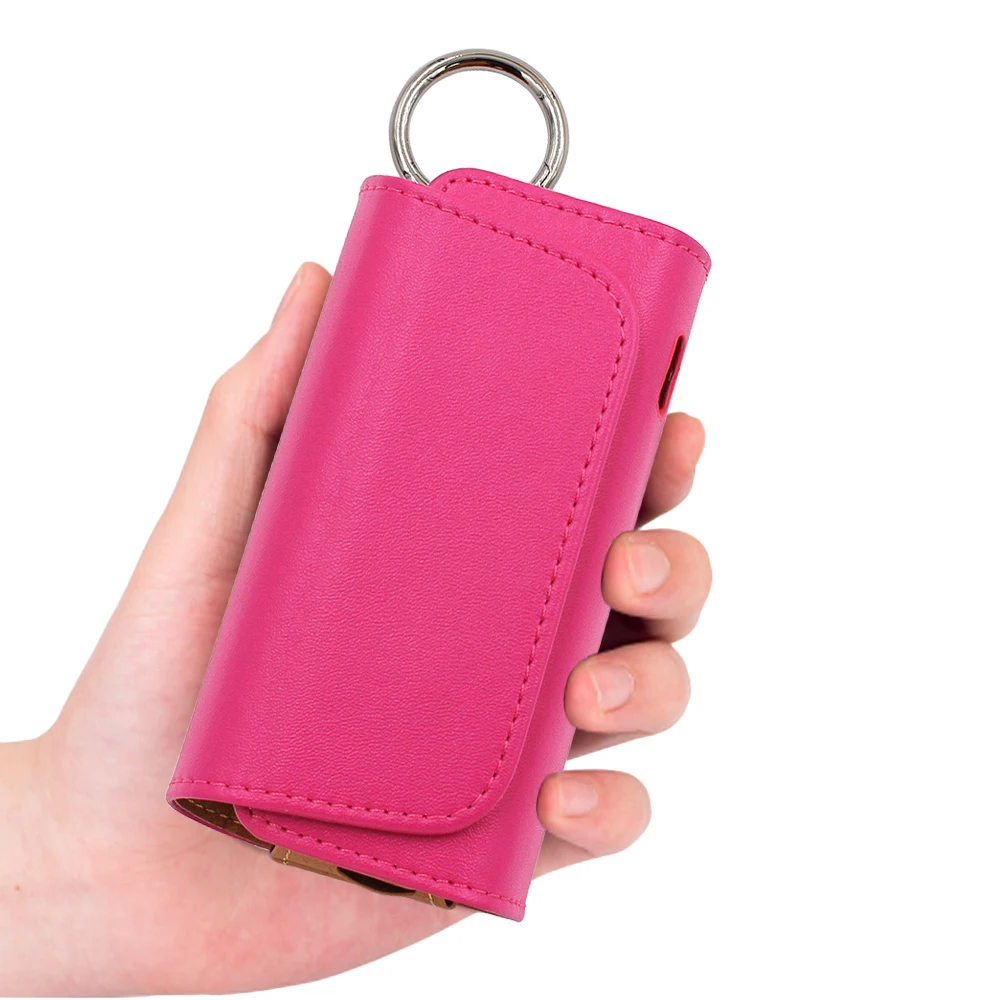 

Модный кожаный чехол с пряжкой 10 цветов для IQOS ILUMA чехол s держатель сумка защитный чехол для ICOS ILUMA аксессуары