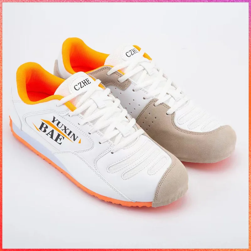 

Нескользящие кроссовки из кожи для взрослых, легкие дышащие, Нескользящие, для спорта на открытом воздухе, обувь для соревнований, размеры ...