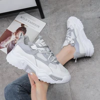 new ins breathable mesh luminous sneakers womens all match street casual