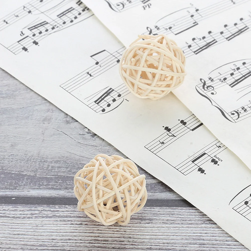 30 шт. ваза для цветов аксессуары дома ароматерапевтический шар из ротанга