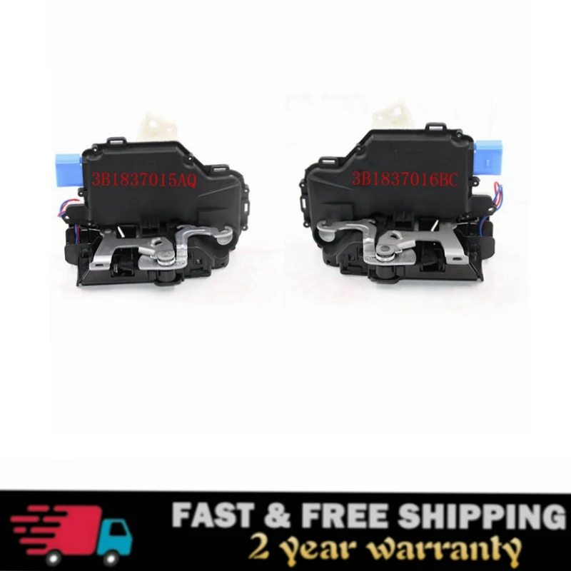 

pair FRONT L + R Lock Actuator 3B1837015AQ 3B1837015BC 3B1837016BC 3B1837016CC 5J1837016 FOR VW T5 POLO SKODA FABIA ROOMSTER