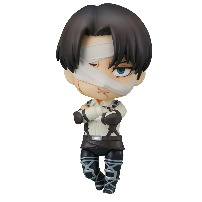 

In Stock Original GSC Anime Figure Attack On Titan 10cm Rivaille The Final Ver PVC Model Collection Toy For Gifts