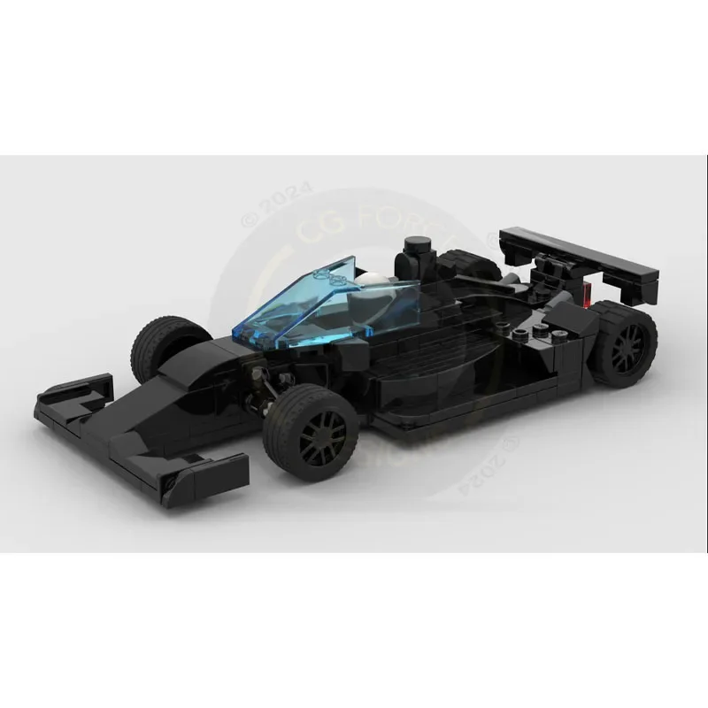 MOC-149709 формула автомобиля Indycar Сращивание сборки строительный блок модель 253