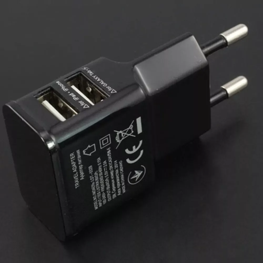 

plug 5V 2A Dual USB Universal Mobile Phone Chargers Travel Power Charger Adapter Plug Charger for iPhone for Android