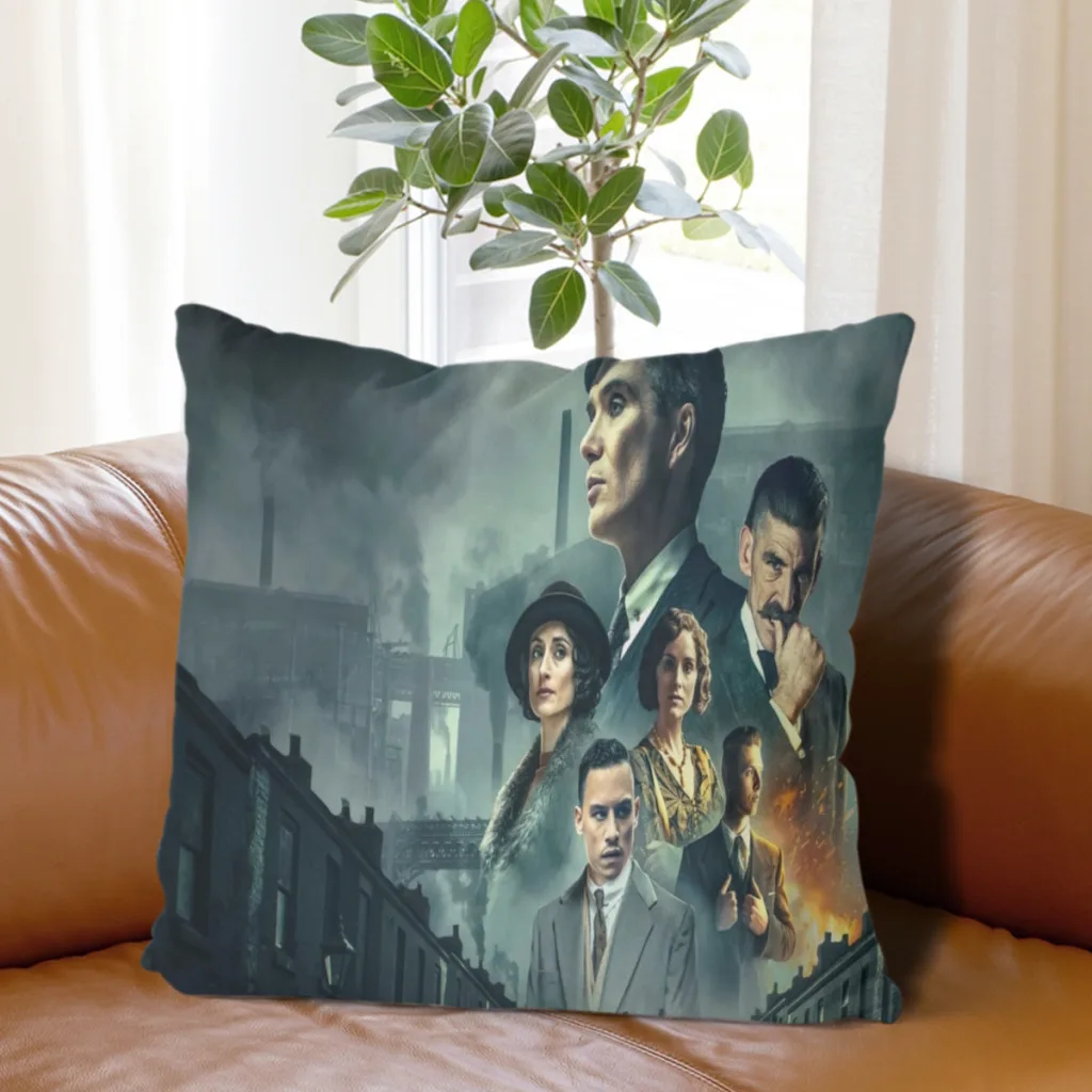 P-Peaky B-Blinders Pillow Cushion Case Dakimakura Cover Decorative Sleeping 45x45cm
