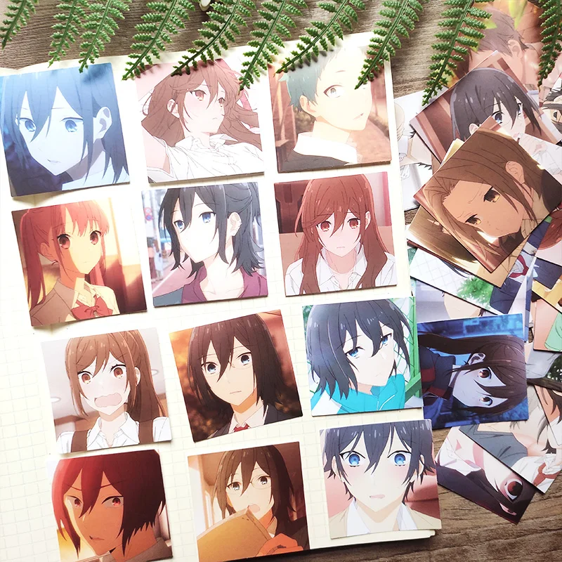 

40Pcs/Pack Anime Couples Girls Stickers Crafts and Scrapbooking Stickers Book Decorative Sticker DIY Stationery