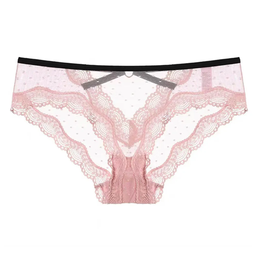 Трусики нижнее белье кружевные сексуальные стринги прозрачные для