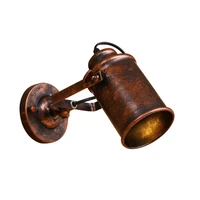 wall lamp vintage industrial wall light adjustable rust light retro country style wall sconce loft bar cafe home decoration