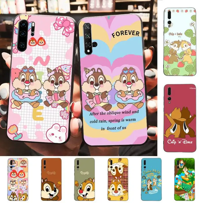 

Disney Chip And Dale Phone Case Soft Silicone Case For Huawei p 30lite p30 20pro p40lite P30 Capa