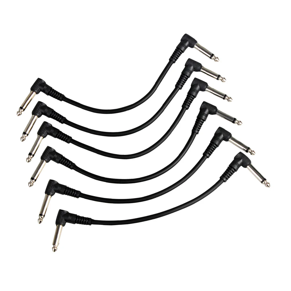 

Guitar Cable Cables Patch Pedal Cord Amp Pedals Effect Electric Bass Instrument Flat Speaker Best Pedalboard Pancake Connector