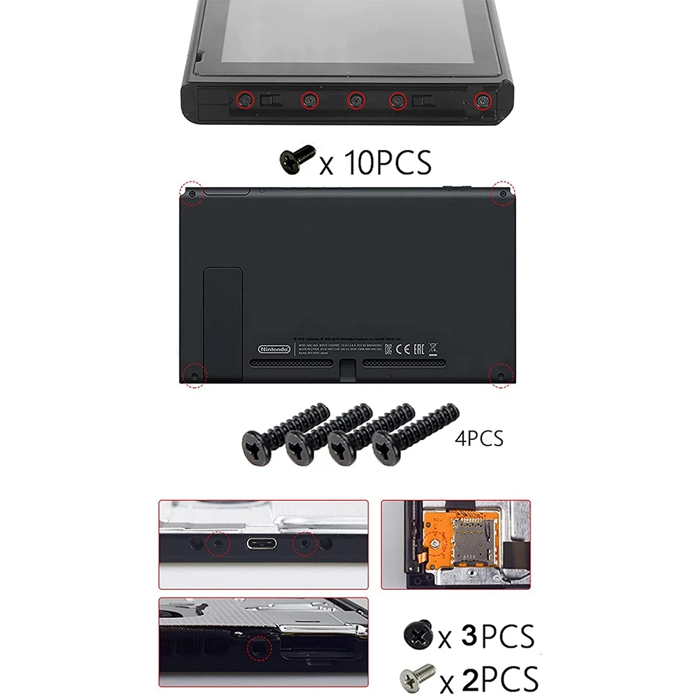 Запасной комплект для замены платы слота карты Micro-Sd запасные части Nintendo Switch Ns Tf Sd