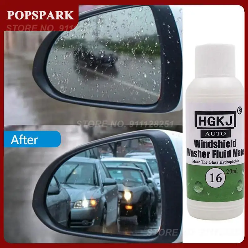 

New 20ml Anti-fog Agent Waterproof Rainproof Anit-fog Spray Car Window Glass Bathroom Cleaner Car Cleaning Car Accessories TSLM1