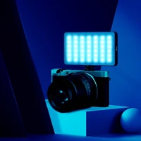 led rgb video light 2500 9000k temperature portable photogaphy selfie lighting for studio dslr camera smartphone 3100mah