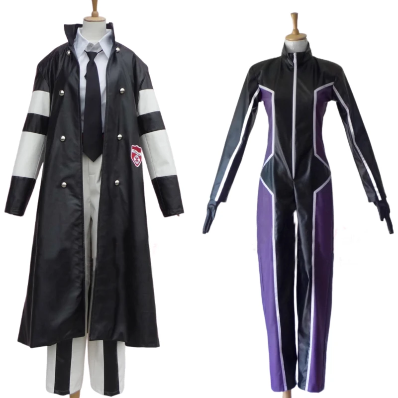Аниме ХИТМАН Череп닥 Косплей Belphegor десять лет спустя Костюм Superbia Squalo на заказ