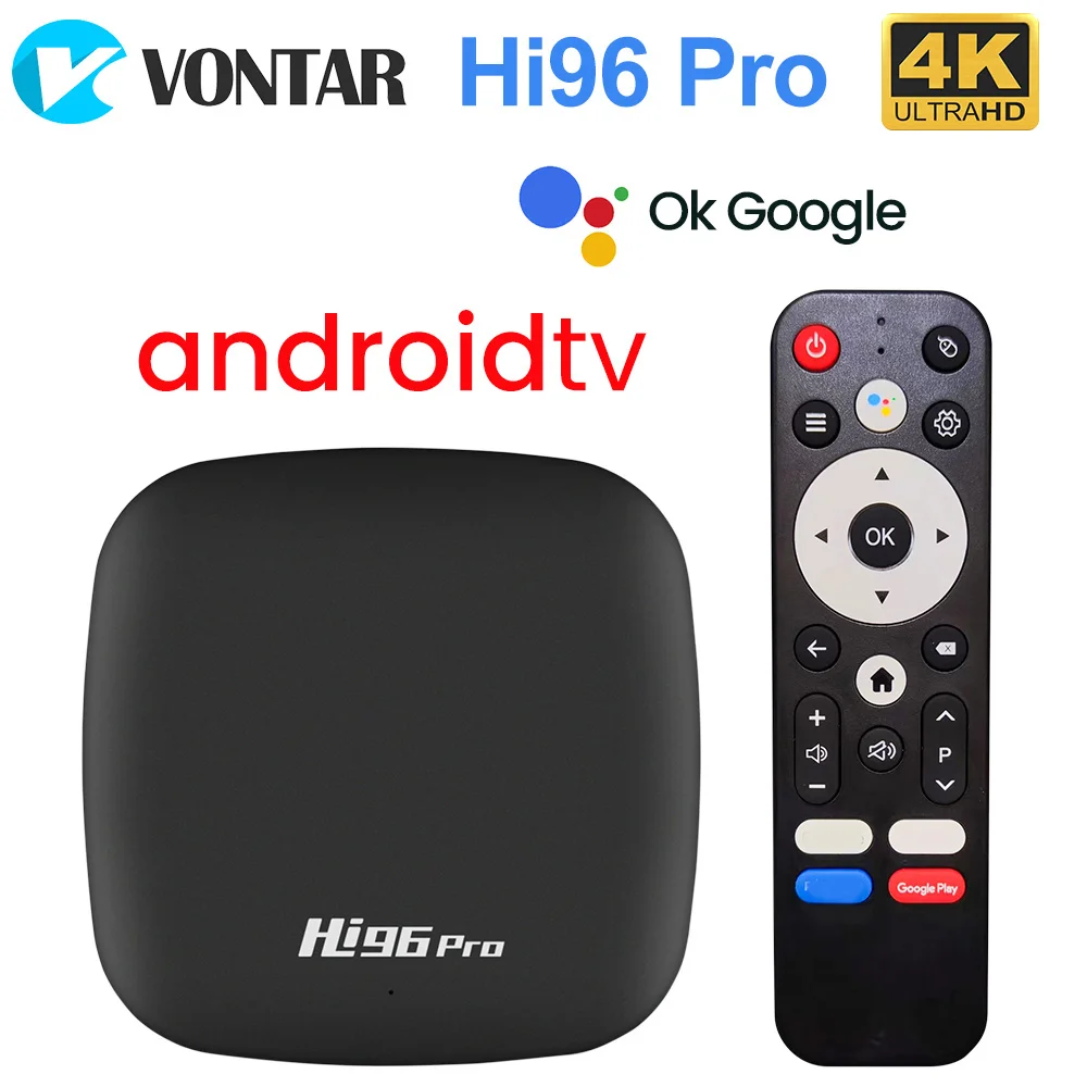 ТВ-приставка Hi96 Pro Android 11 GK63 с четырехъядерным процессором ATV UI Cortex A55 поддержка 4K 2 4