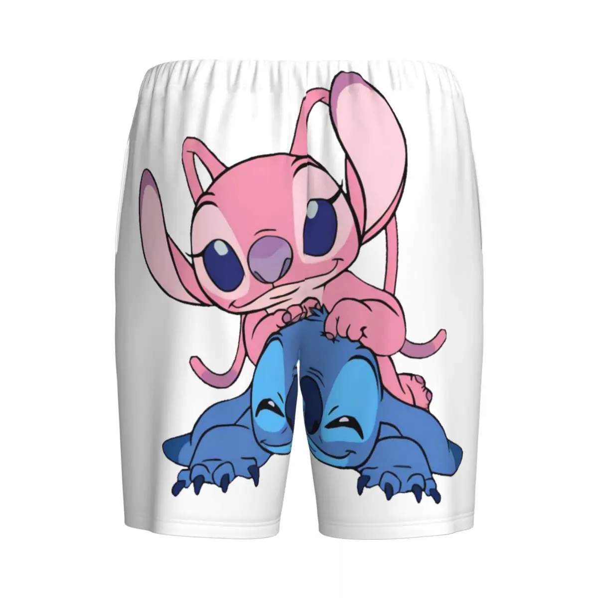 Пижама Lilo Stitch с мультяшным Аниме Манга штаны для мужчин шорты отдыха и сна пижама