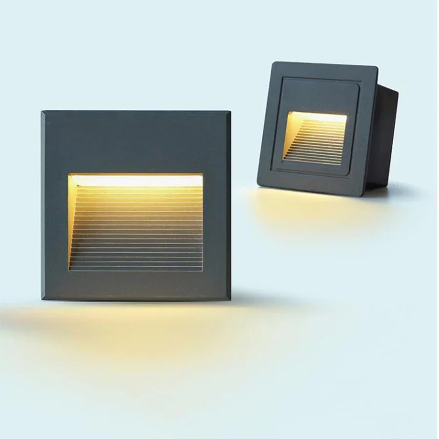 Настенный водонепроницаемый светильник для лестницы 3 Вт