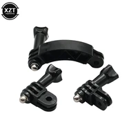 camera helmet extension rotating arms set chains holder for gopro hero 3 3 5 6 sjcam xiaomi yi camera accessories
