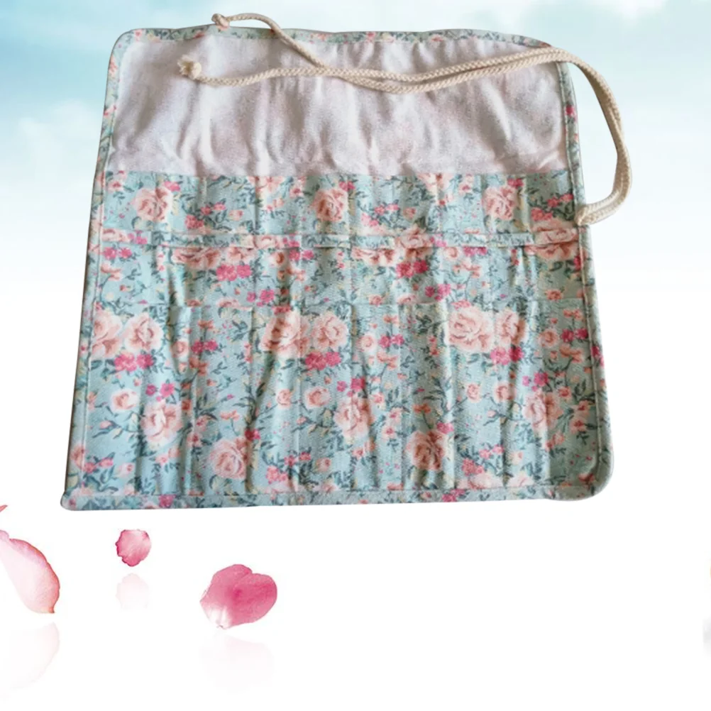 

1pc 20 Slots Paintbrush Case Pencils Storage Pouch for Children Graders Painting