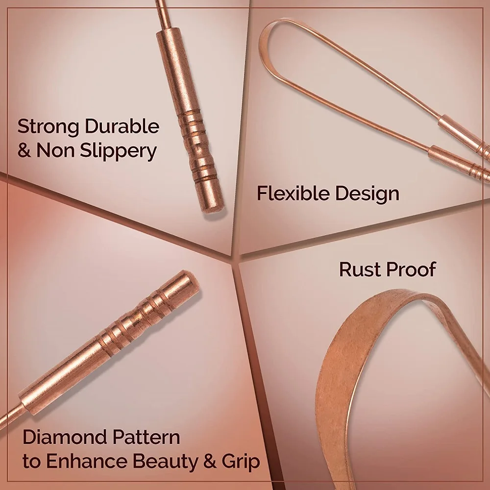 1 шт. скребок для языка из нержавеющей стали