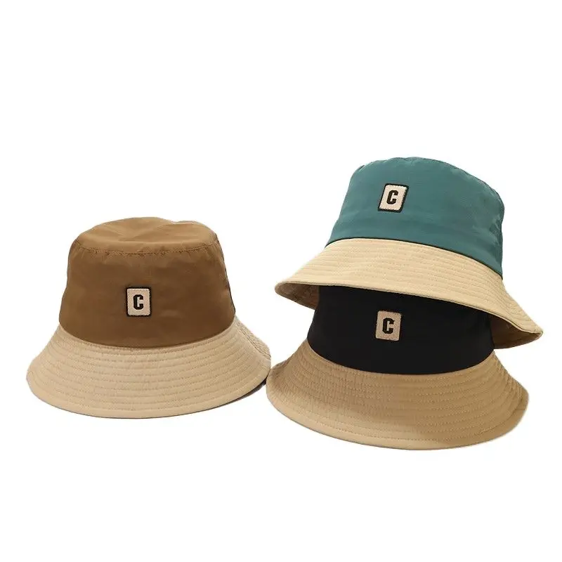 

Панама четыре сезона из хлопка с надписью «С», шляпа рыбака, уличная дорожная шляпа от солнца для мужчин и женщин, мужская, 134