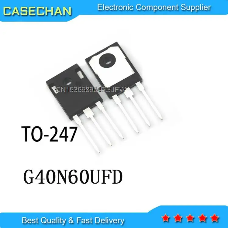 10PCS New and Original G40N60 UFD TO-247 G40N60UFD