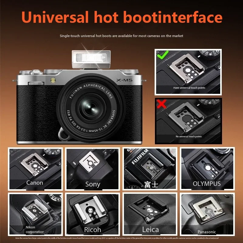 Medalight F1 S Мини-вспышка для камеры Speedlite для цифровых пленочных зеркальных камер FujiSonyNikonCanon, портативный мини-фонарик с горячим башмаком (art.: 3920ce87bc0af) - 3920ce87bc0af
