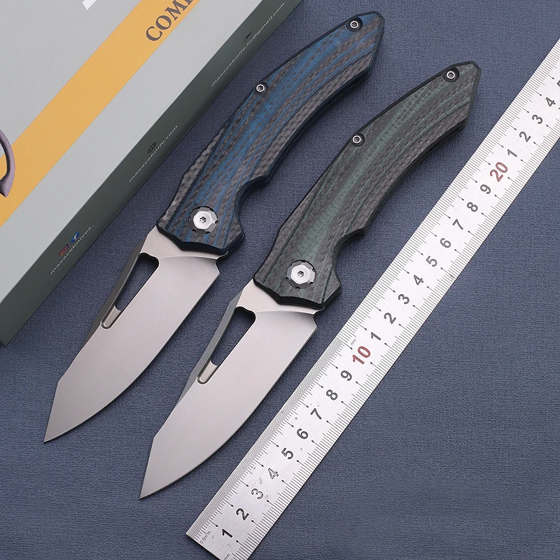 Новинка MAXACE Вавилон A складной нож Лезвие M390 CF ручка Рыбалка Охота Кухня Фрукты Кемпинг военные тактические ножи инструмент