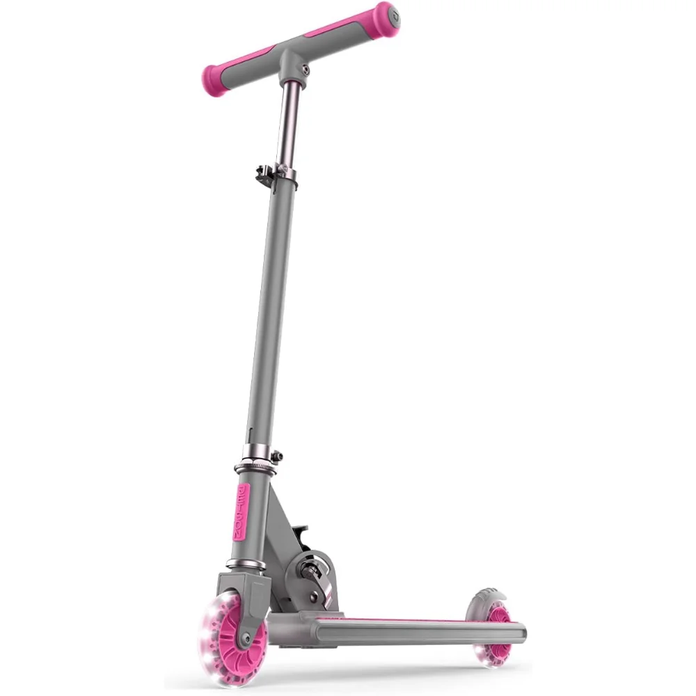 

Складной электроскутер Ages5 +, легко складывающийся механизм, колеса с регулировкой по высоте, задний ножной тормоз на руль