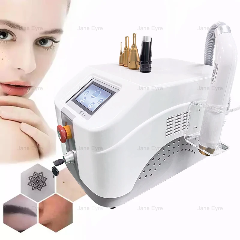 

Portable Picosecond Laser Tattoo Removal Machine pico Skin Rejuvenation 755nm 532nm 1064nm Pigment Removal For Beauty Salon