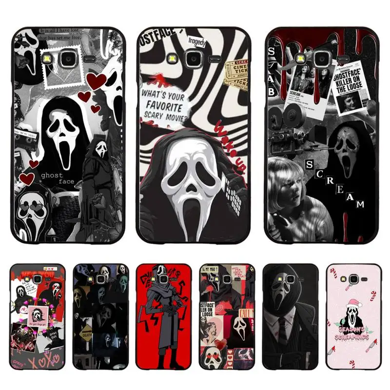 

Ghostface horror Scream Phone Case for Redmi 8 9 9A for Samsung J5 J6 Note9 for Huawei NOVA3E Mate20lite cover