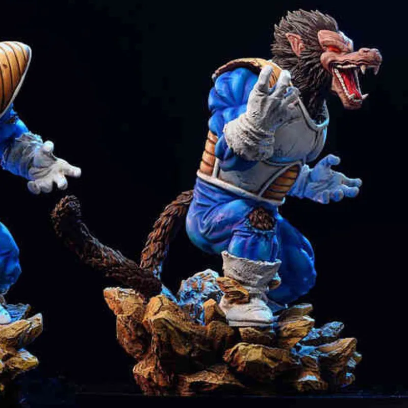 Фото [Модель из смолы] T-rex Studio Dragon Ball The Great Ape Vegeta 35 см Аниме Фигурка Фигурка Статуя Коллекция игрушек GK Figma №3