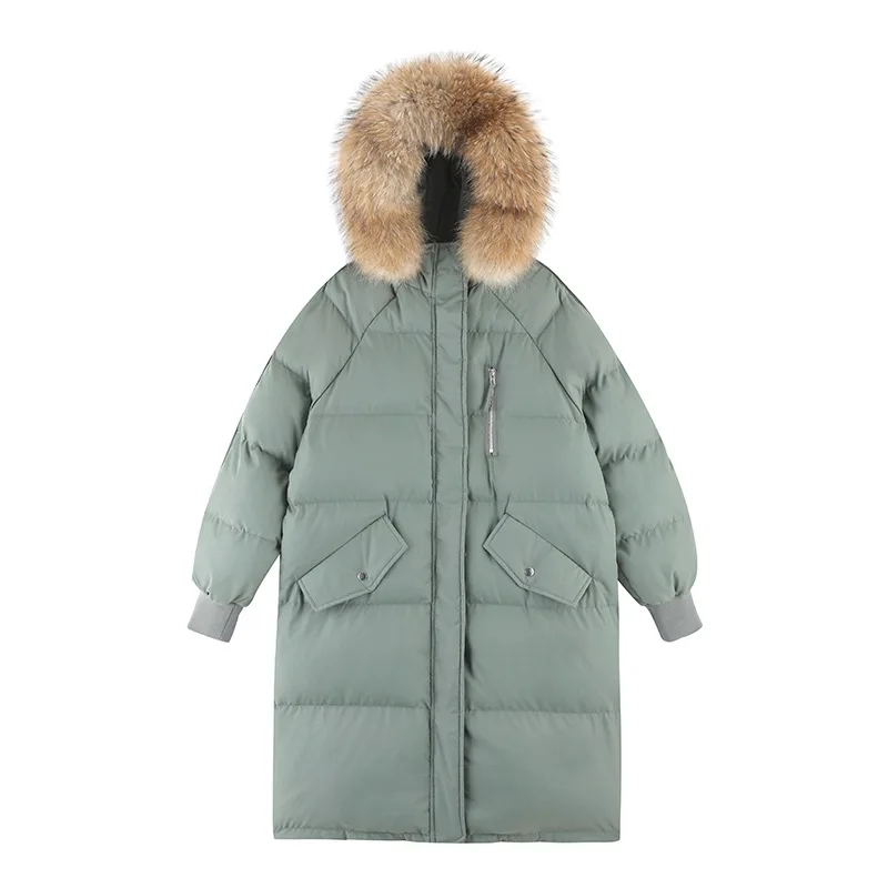 Down Jacket Women Winter Coat Women Fur Collar Parkas Long Coats Puffer Jacket Down Jacket Female Winter 2022 Thick Down Coats