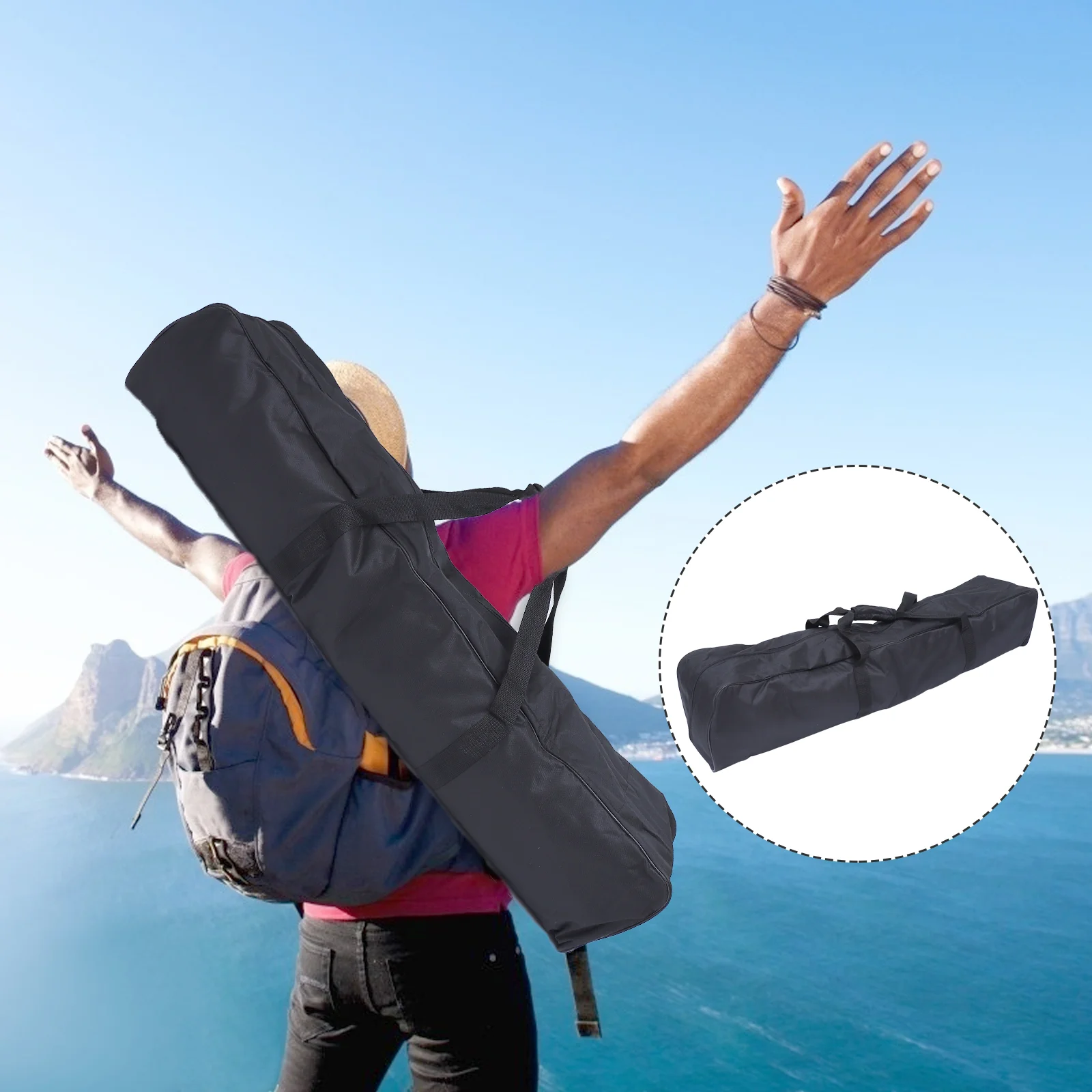 

1pc Handheld Shockproof Portable Practical Storage Backpack