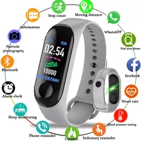 m3 smart bracelet women men unisex smart watch 2022 heart rate monitor fitness tracker reloj inteligente hombre smartwatch