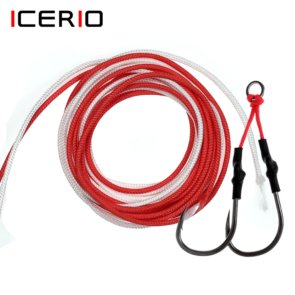 ICERIO 5 м 16 нитей UHMWPE волоконно-полиэтиленовая плетеная рыболовная леска